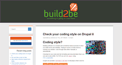Desktop Screenshot of build2be.com